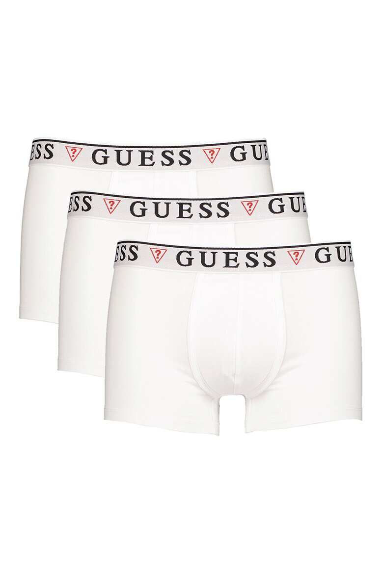 GUESS Set de boxeri cu banda logo in talie - 3 perechi - Pled.ro