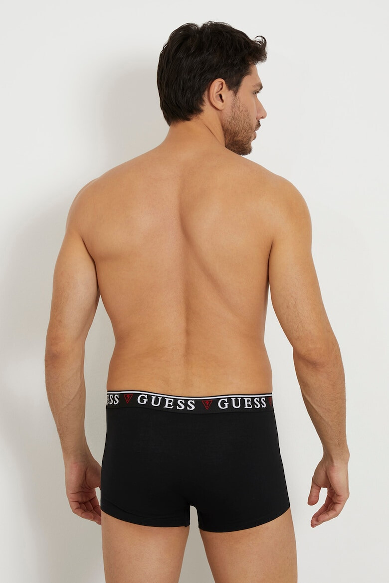 GUESS Set de boxeri cu banda logo in talie - 3 perechi - Pled.ro