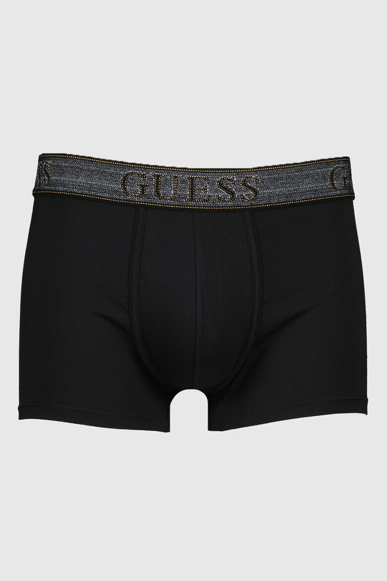 GUESS Set de boxeri cu banda logo in talie - 3 perechi - Pled.ro