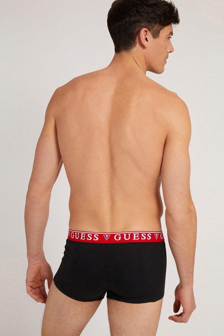 GUESS Set de boxeri cu banda logo in talie - 3 perechi - Pled.ro