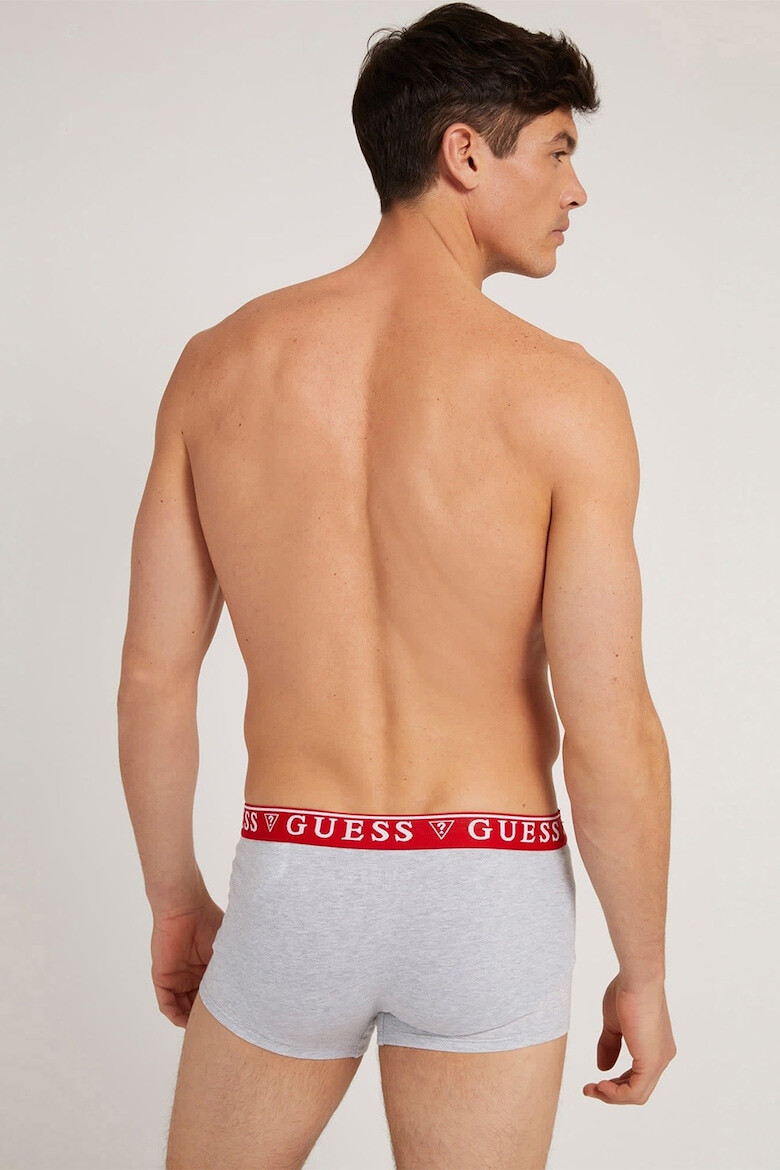 GUESS Set de boxeri cu banda logo in talie - 3 perechi - Pled.ro