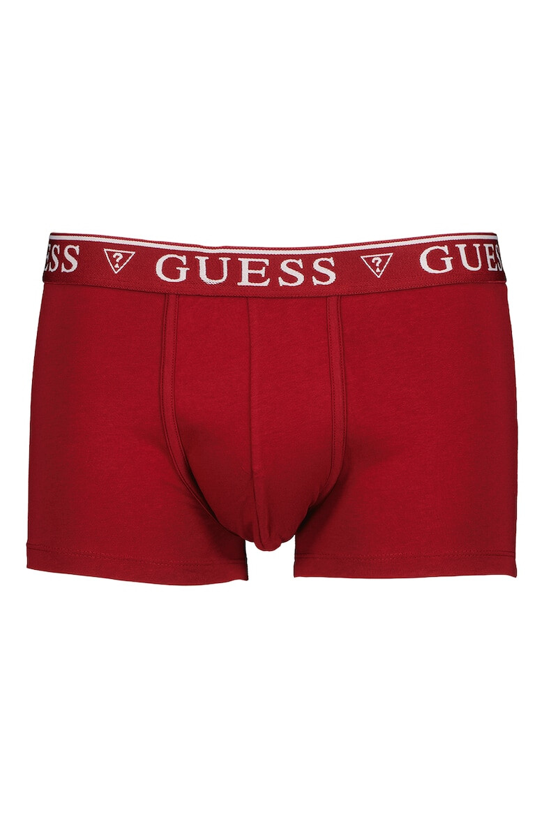 GUESS Set de boxeri cu banda logo in talie - 5 perechi - Pled.ro