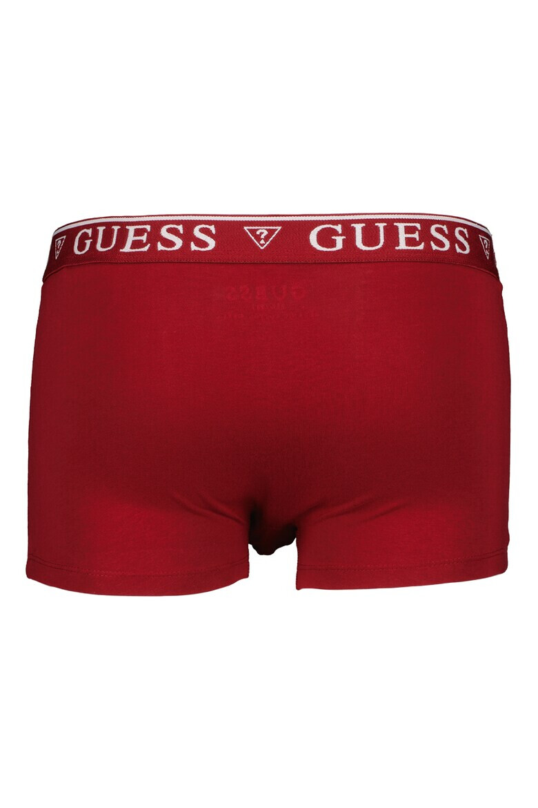 GUESS Set de boxeri cu banda logo in talie - 5 perechi - Pled.ro