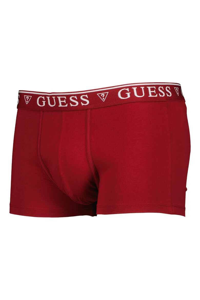 GUESS Set de boxeri cu banda logo in talie - 5 perechi - Pled.ro