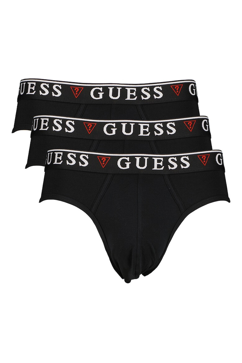 Guess Set de chiloti cu banda logo in talie - 3 perechi - Pled.ro