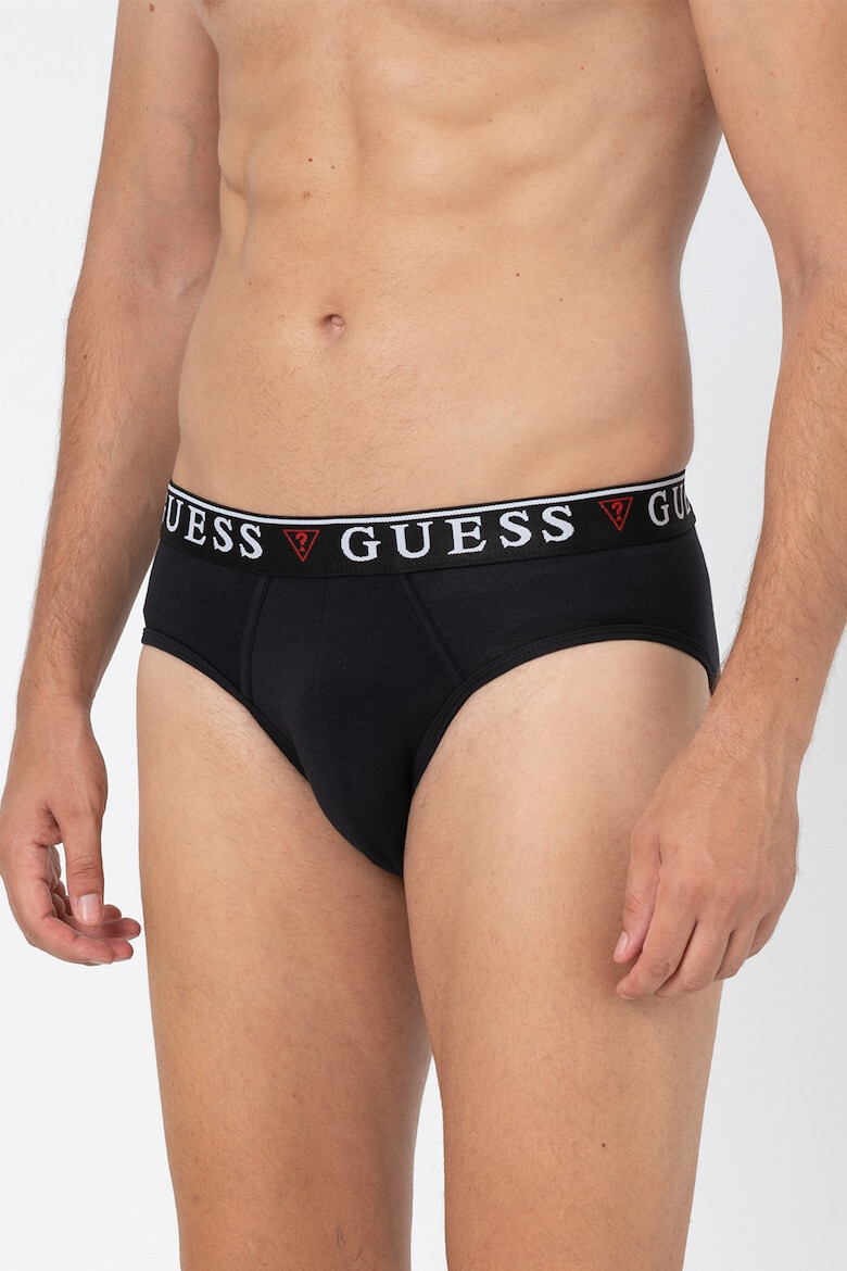 GUESS Set de chiloti cu banda logo in talie - 3 perechi - Pled.ro