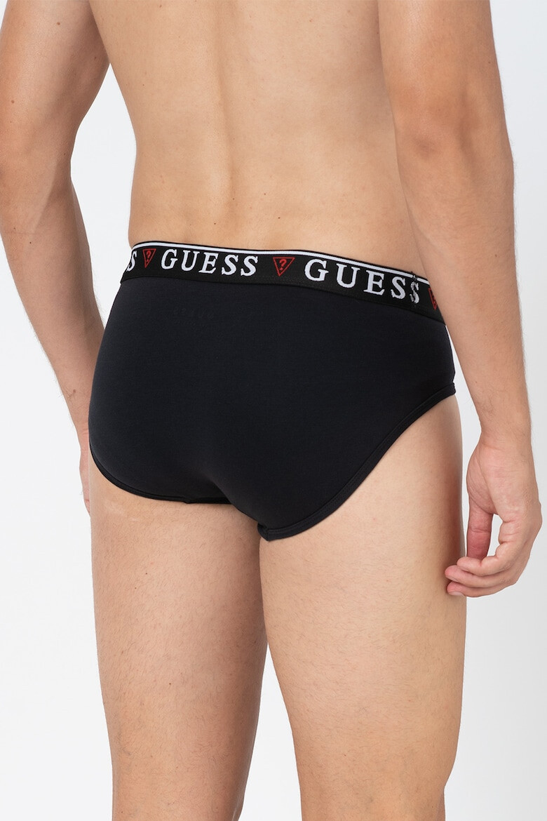 GUESS Set de chiloti cu banda logo in talie - 3 perechi - Pled.ro