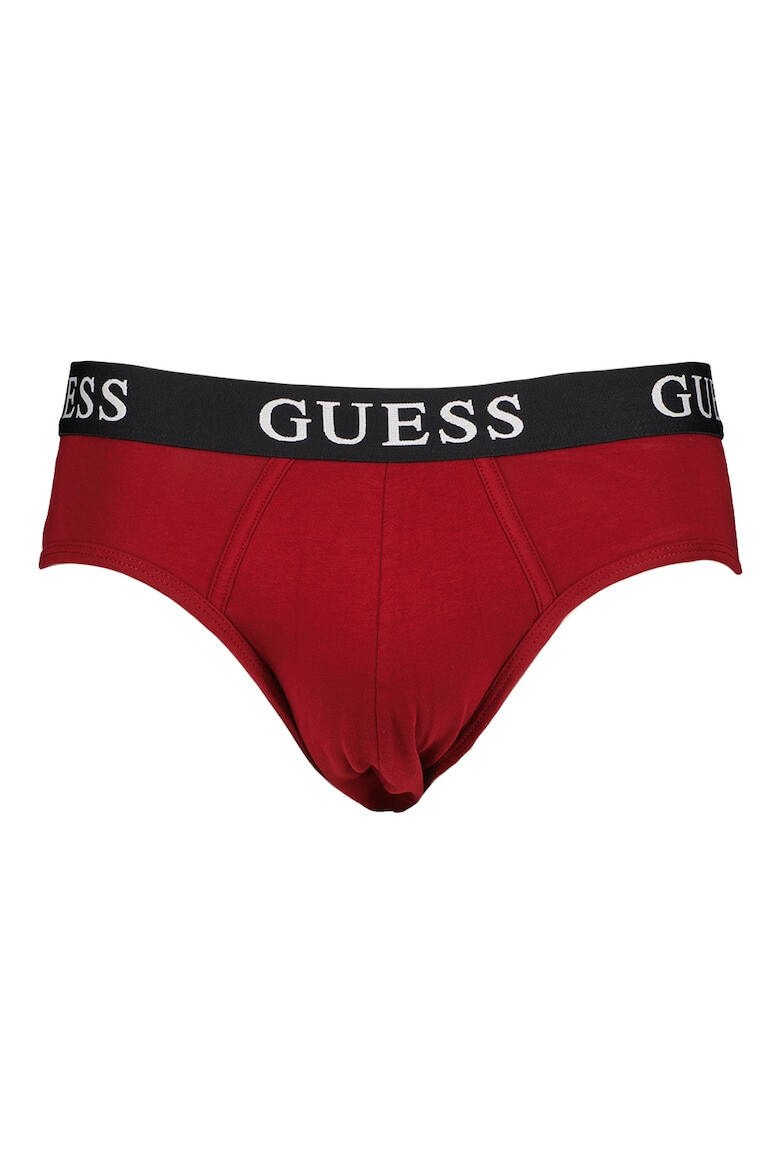 GUESS Set de chiloti cu banda logo in talie - 3 perechi - Pled.ro