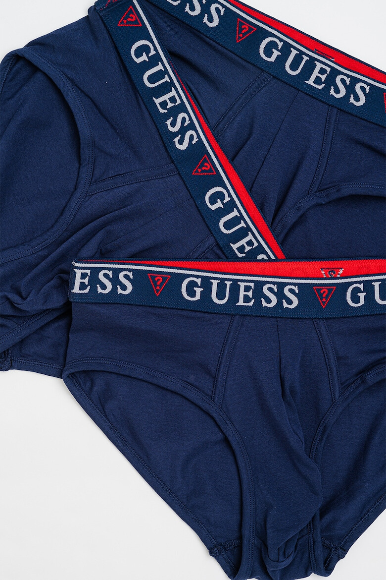 GUESS Set de chiloti cu banda logo in talie - 3 perechi - Pled.ro