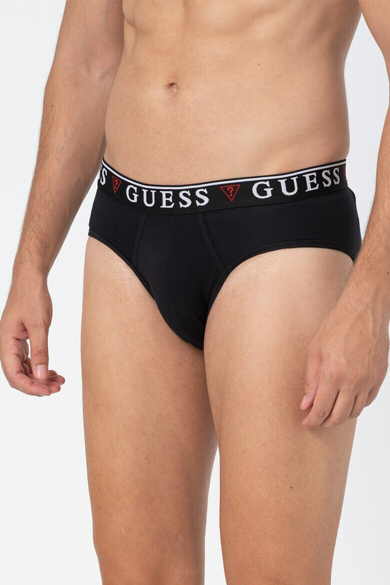 Guess Set de chiloti cu banda logo in talie - 3 perechi - Pled.ro