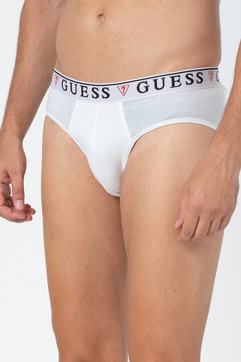 Guess Set de chiloti cu banda logo in talie - 3 perechi - Pled.ro