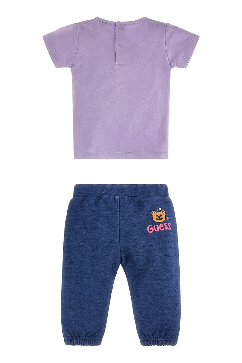 GUESS KIDS Set de tricou cu imprimeu si pantaloni - 2 piese - Pled.ro