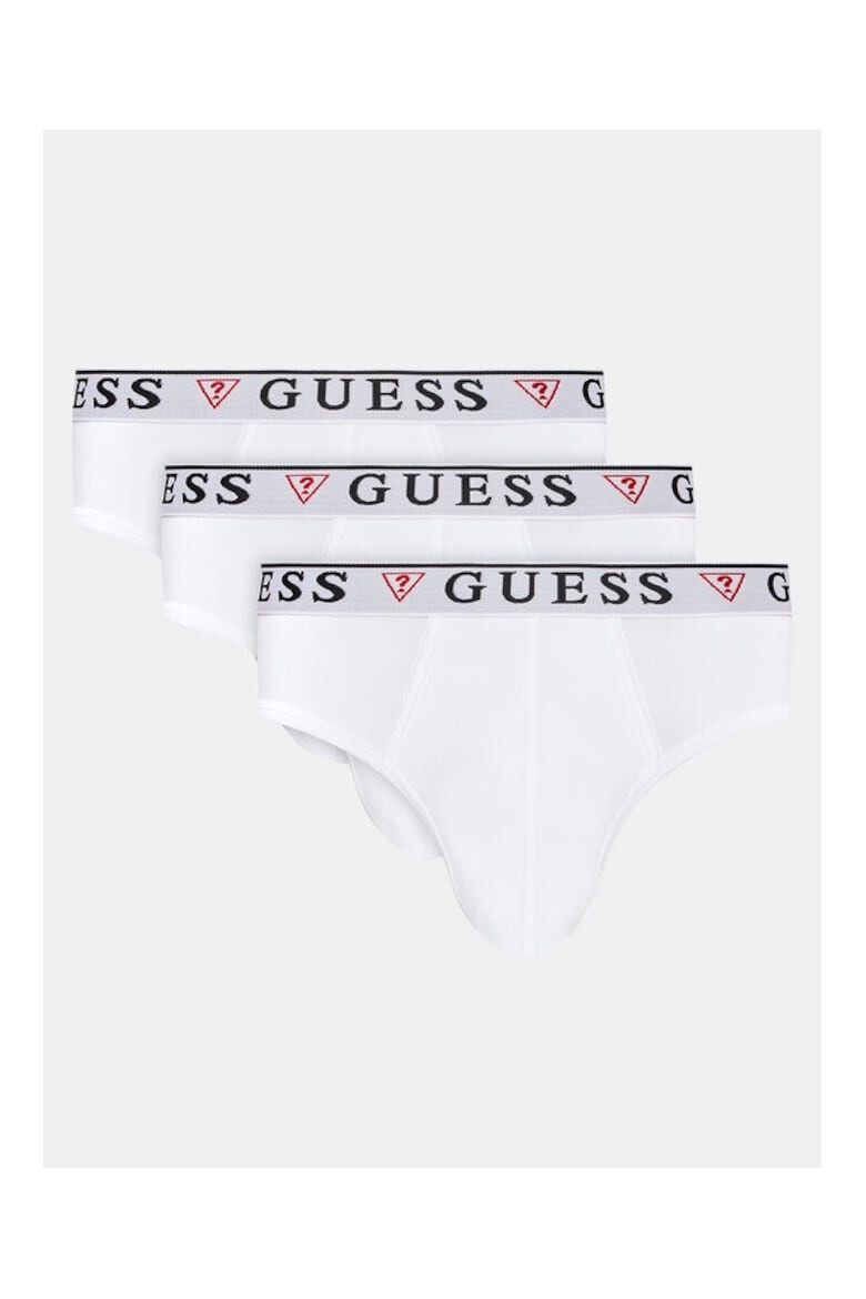 GUESS Slip barbati 851324 Alb Bumbac - Pled.ro