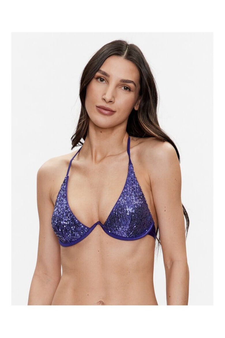 GUESS Sutien de baie dama 123780 Violet Poliester - Pled.ro