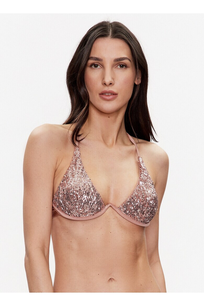 GUESS Sutien de baie dama -Poliester Roz - Pled.ro