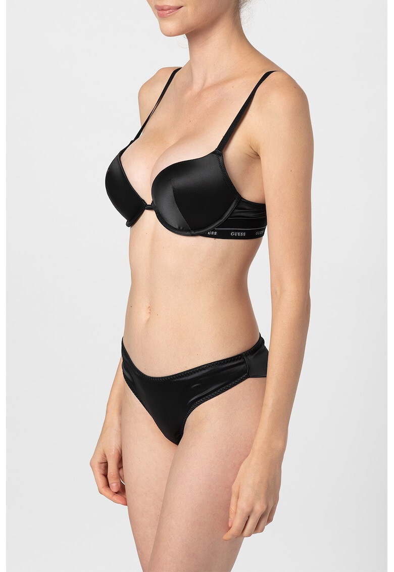 Guess Sutien push-up din satin - Pled.ro