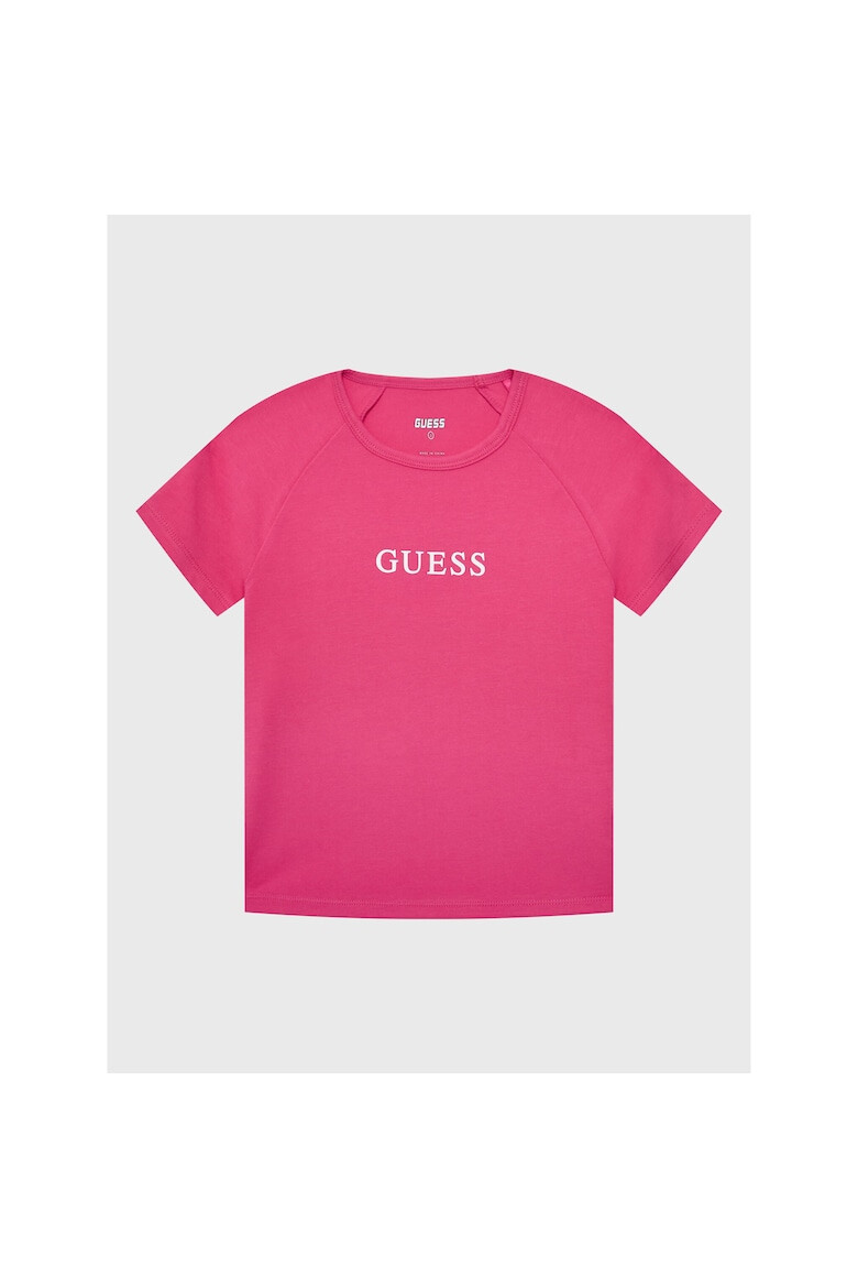 GUESS Tricou copii 0000302188529_16Y Bumbac Roz - Pled.ro