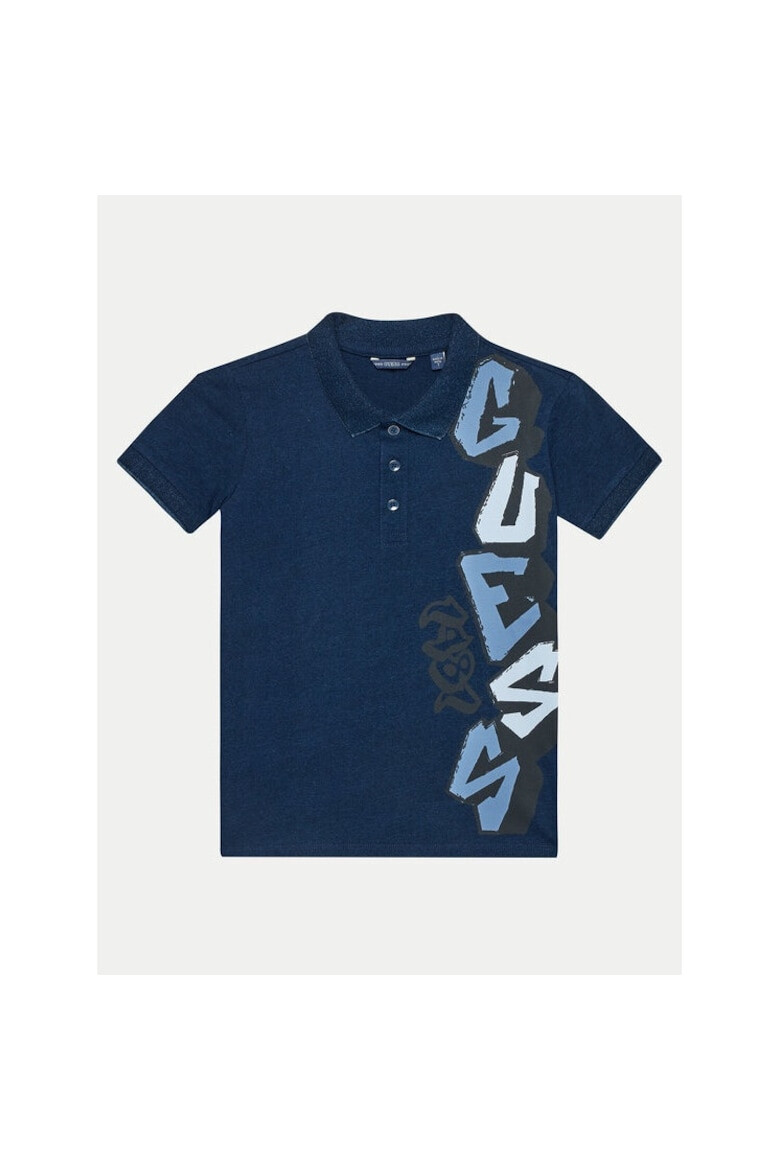 GUESS Tricou copii 514464 Bleumarin Bumbac - Pled.ro