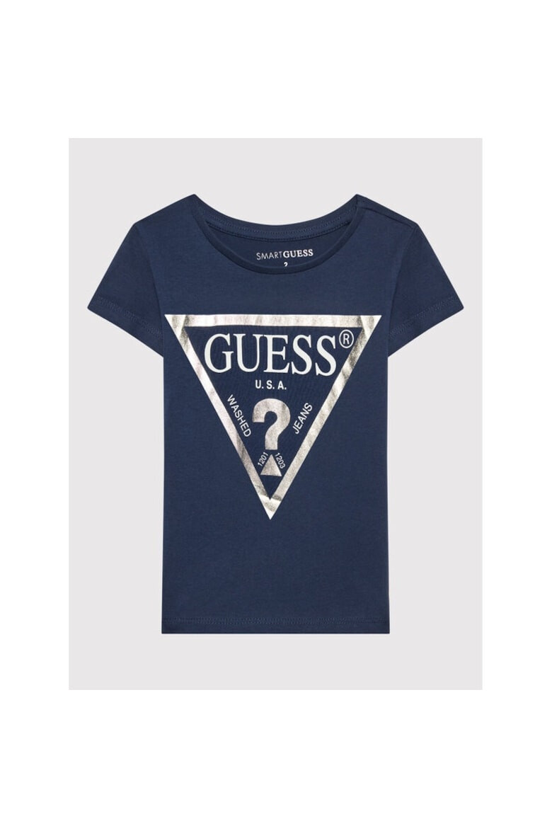 GUESS Tricou copii 588033 Bleumarin Bumbac - Pled.ro