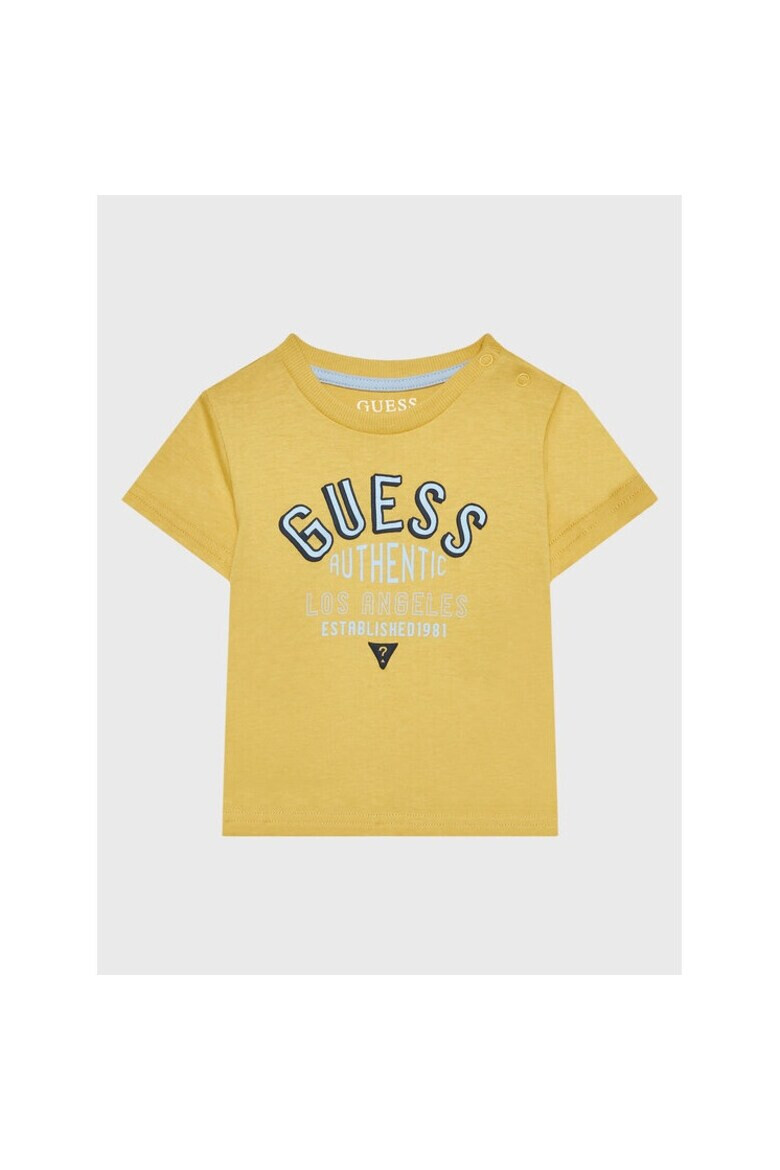 GUESS Tricou copii 62799 Galben Bumbac - Pled.ro