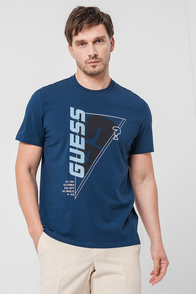 GUESS Tricou crop cu imprimeu logo pentru fitness - Pled.ro