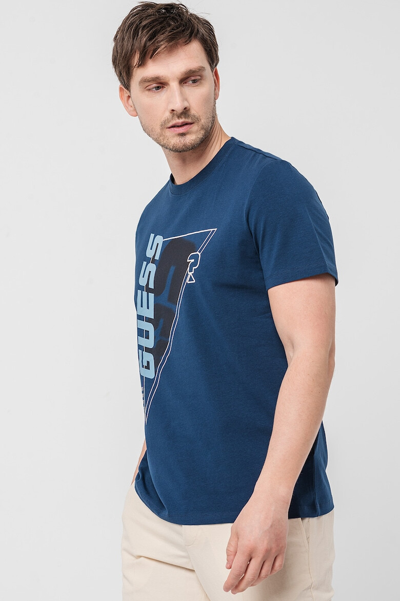 GUESS Tricou crop cu imprimeu logo pentru fitness - Pled.ro