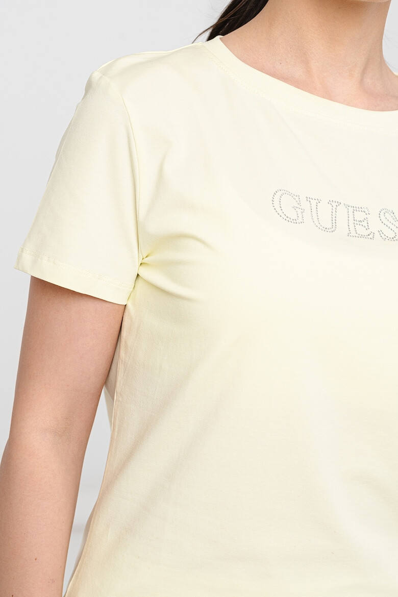 GUESS Tricou cu aplicatie logo pentru fitness - Pled.ro