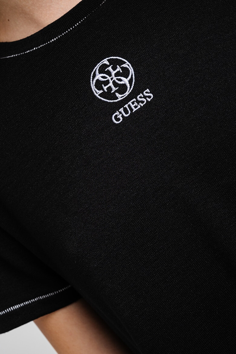 GUESS Tricou cu broderie logo pentru fitness - Pled.ro