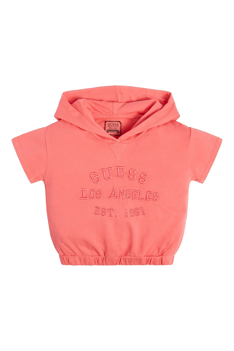 GUESS KIDS Tricou cu gluga si logo - Pled.ro