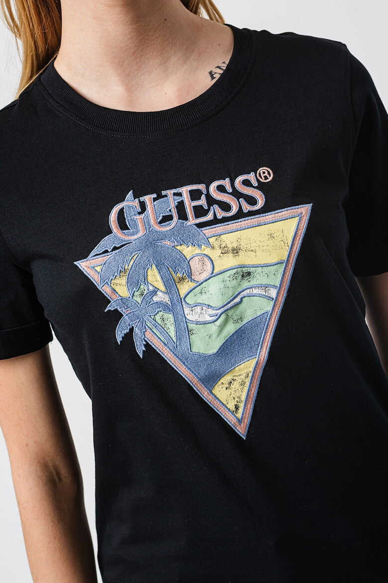 GUESS Tricou cu imprimeu logo - Pled.ro