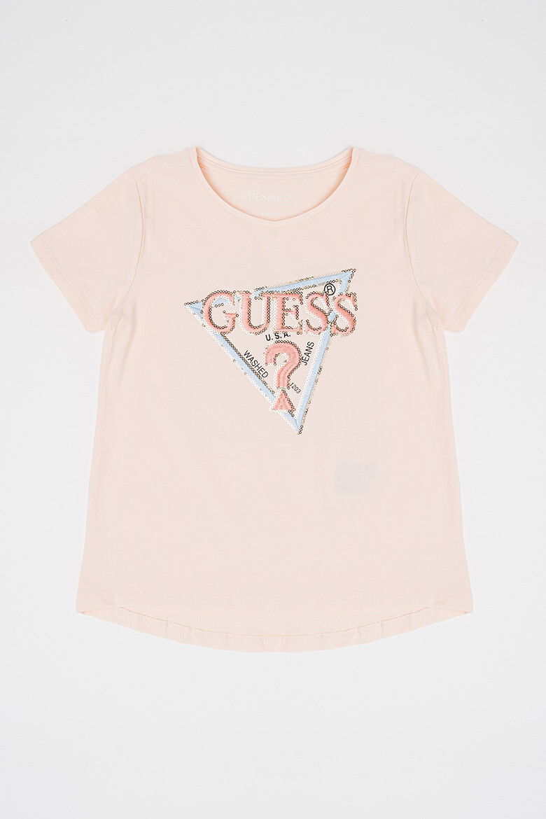 GUESS Tricou cu imprimeu logo - Pled.ro