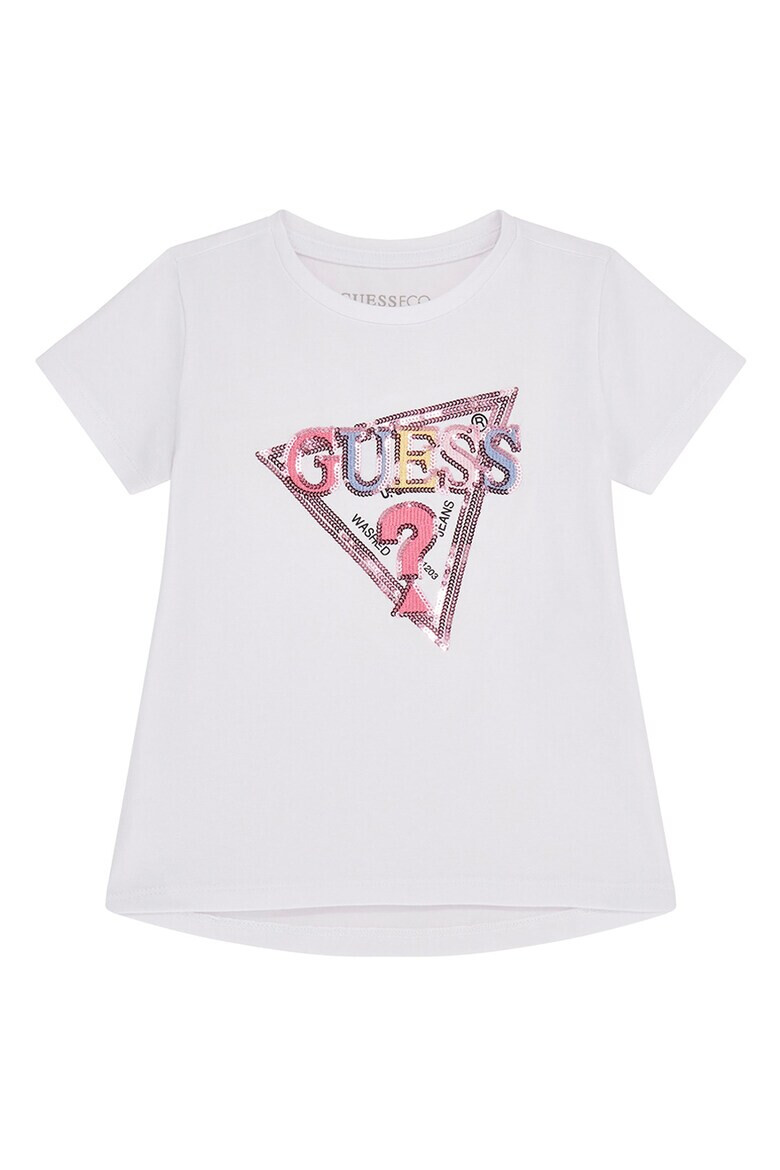 GUESS Tricou cu imprimeu logo - Pled.ro