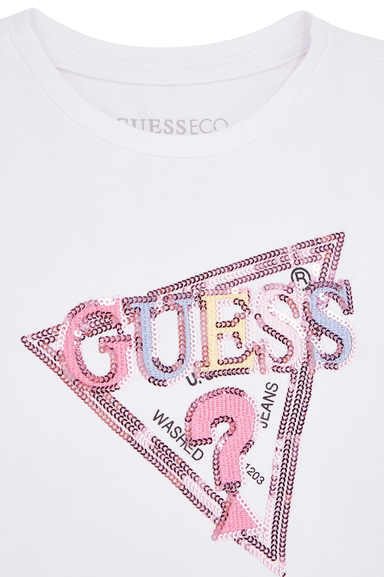 GUESS Tricou cu imprimeu logo - Pled.ro