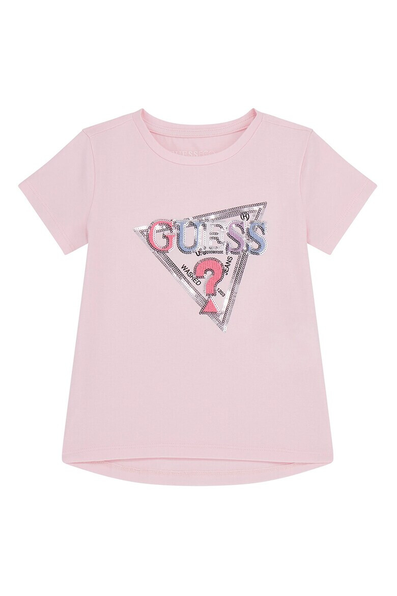 GUESS Tricou cu imprimeu logo - Pled.ro