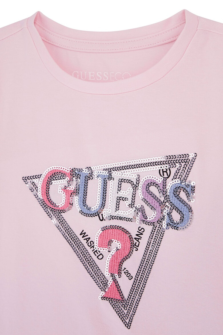 GUESS Tricou cu imprimeu logo - Pled.ro