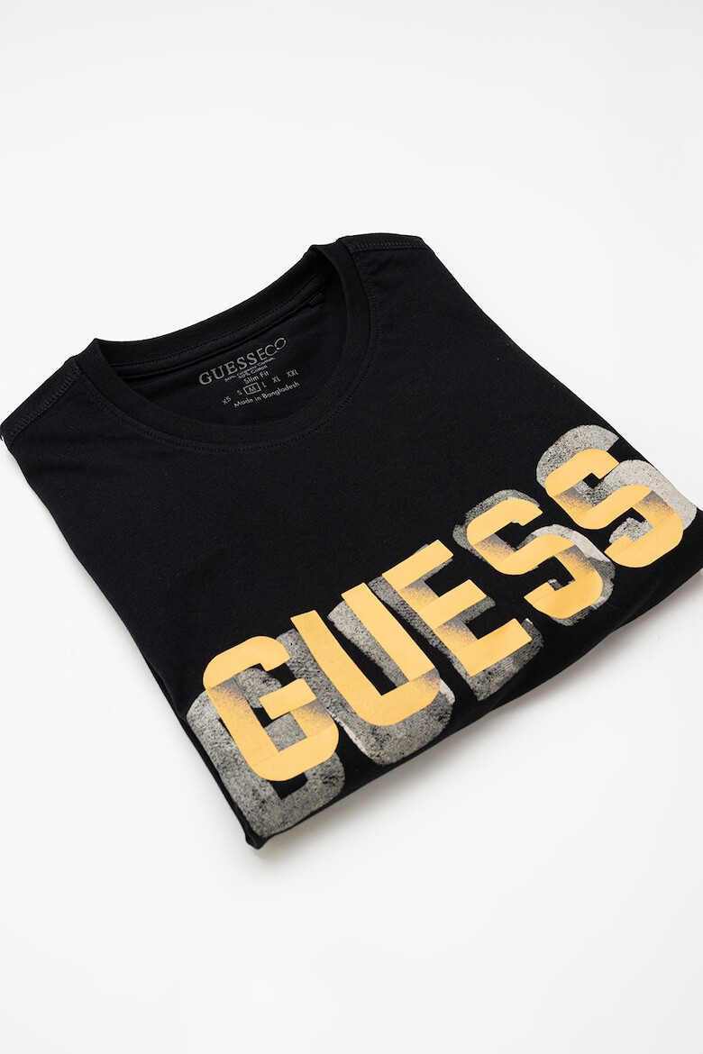 GUESS Tricou cu imprimeu logo - Pled.ro