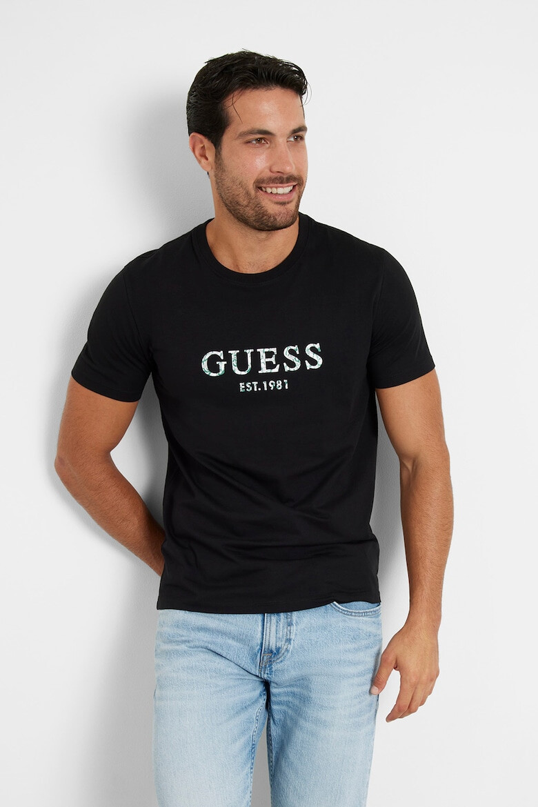 GUESS Tricou cu imprimeu logo - Pled.ro