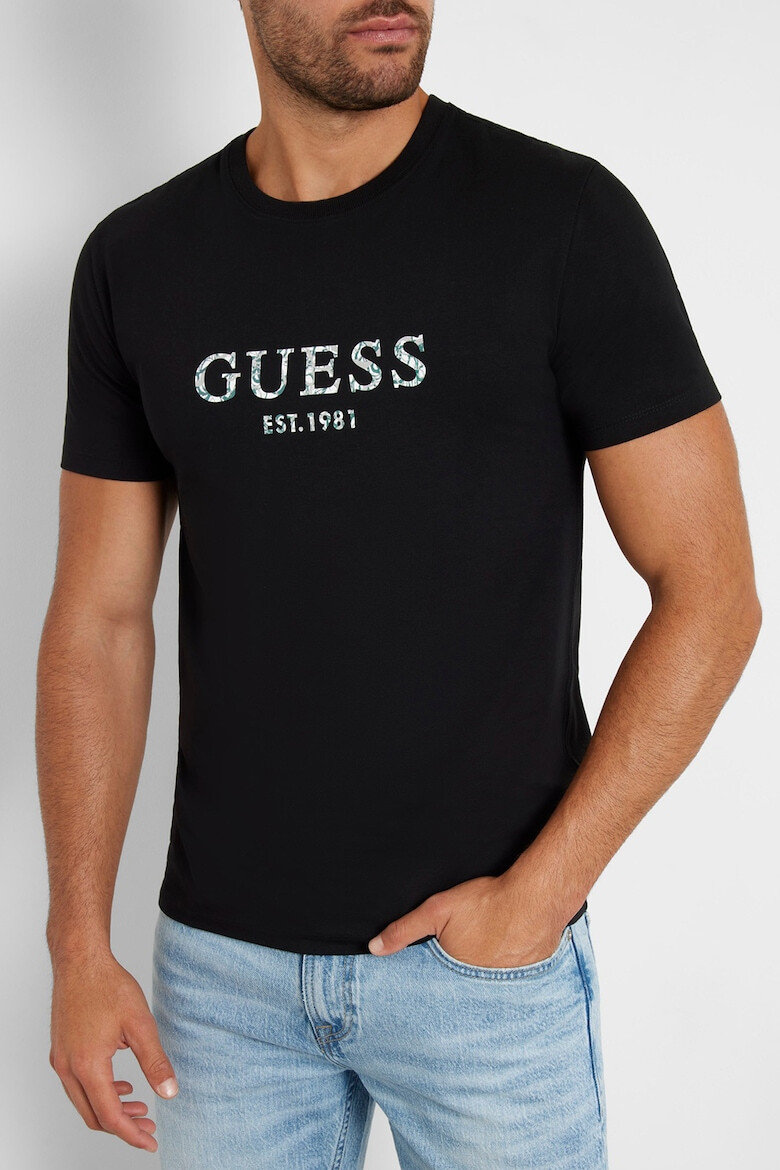 GUESS Tricou cu imprimeu logo - Pled.ro