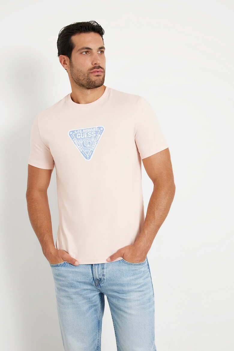 GUESS Tricou cu imprimeu logo - Pled.ro