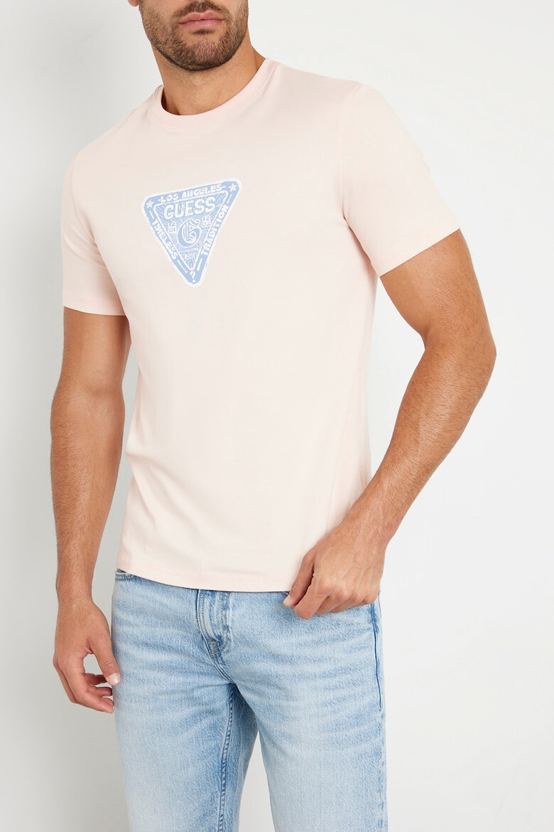 GUESS Tricou cu imprimeu logo - Pled.ro