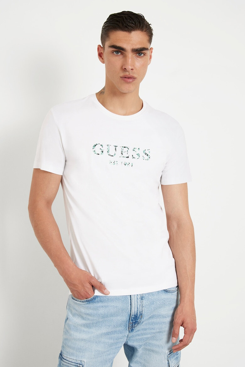 GUESS Tricou cu imprimeu logo - Pled.ro