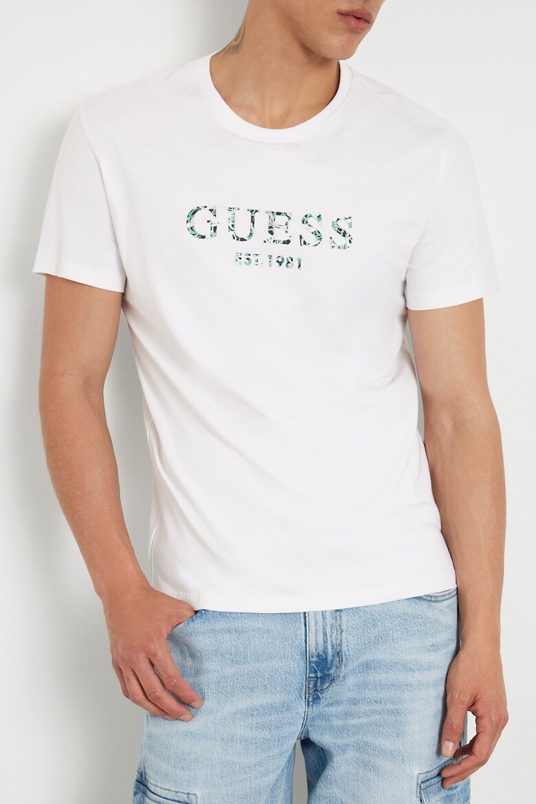 GUESS Tricou cu imprimeu logo - Pled.ro