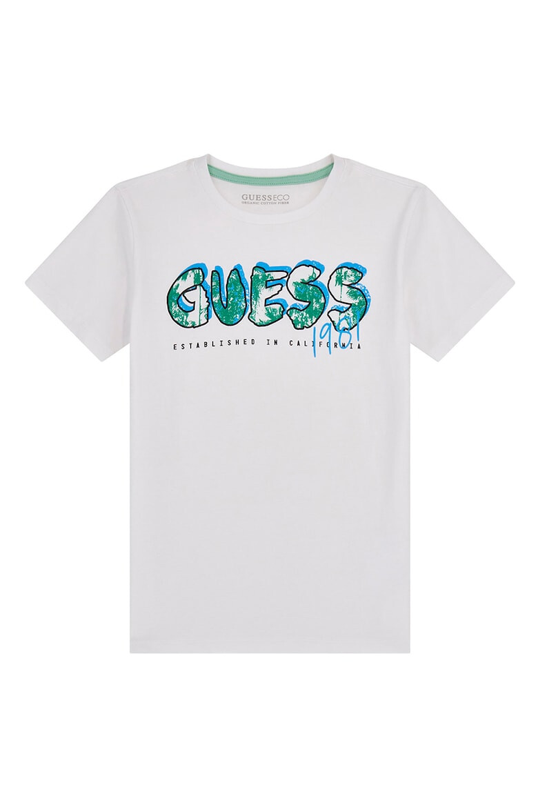 GUESS Tricou cu imprimeu logo - Pled.ro