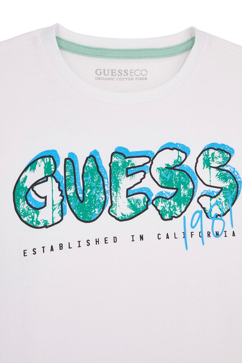 GUESS Tricou cu imprimeu logo - Pled.ro