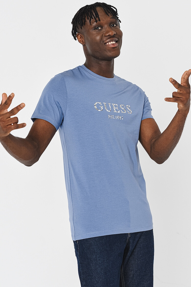 GUESS Tricou cu imprimeu logo - Pled.ro