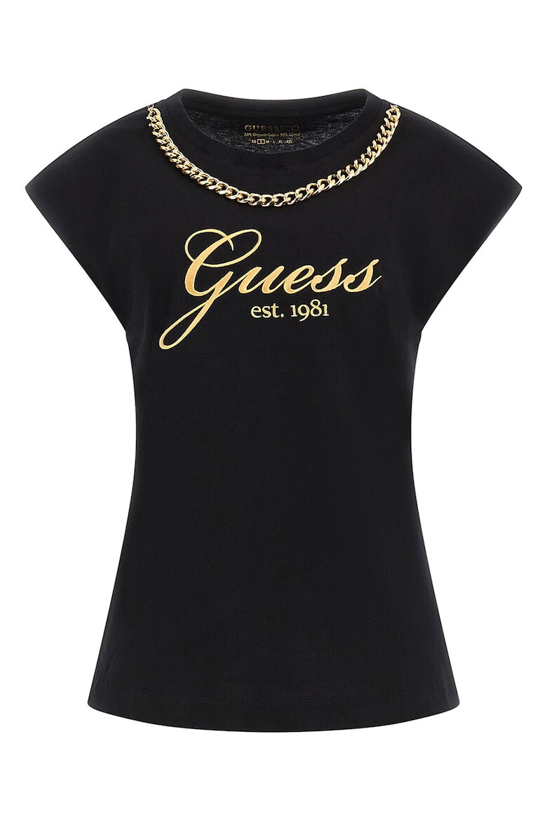 GUESS Tricou cu imprimeu logo - Pled.ro