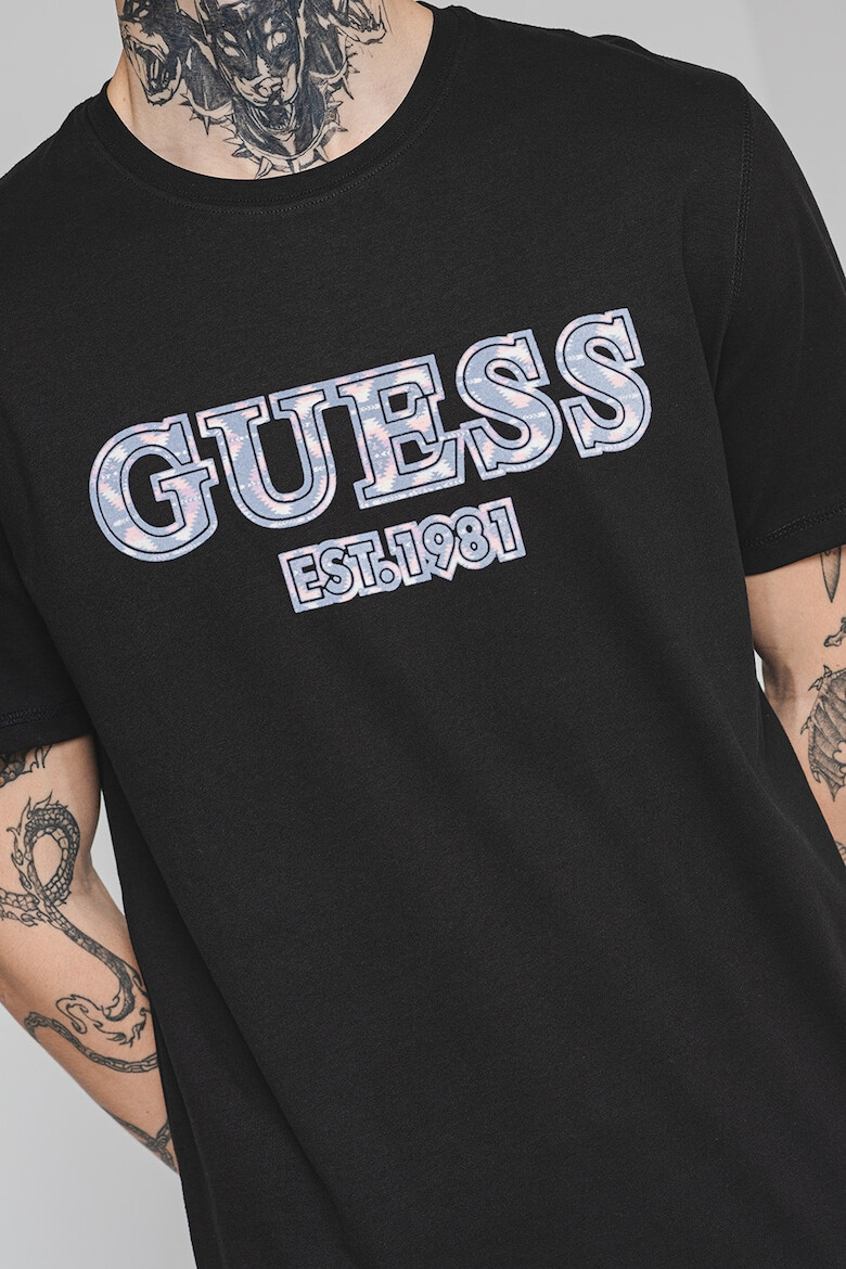 GUESS Tricou cu imprimeu logo - Pled.ro