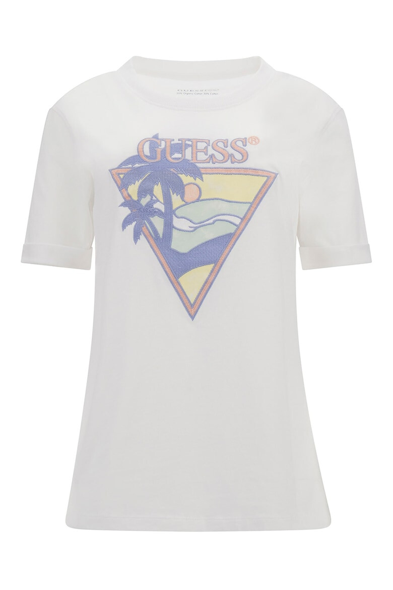 GUESS Tricou cu imprimeu logo - Pled.ro