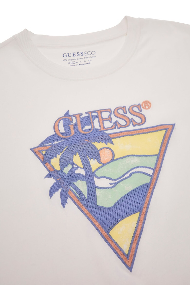 GUESS Tricou cu imprimeu logo - Pled.ro