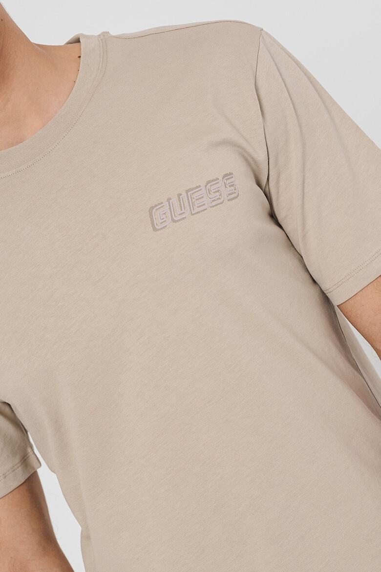 GUESS Tricou cu imprimeu logo - Pled.ro